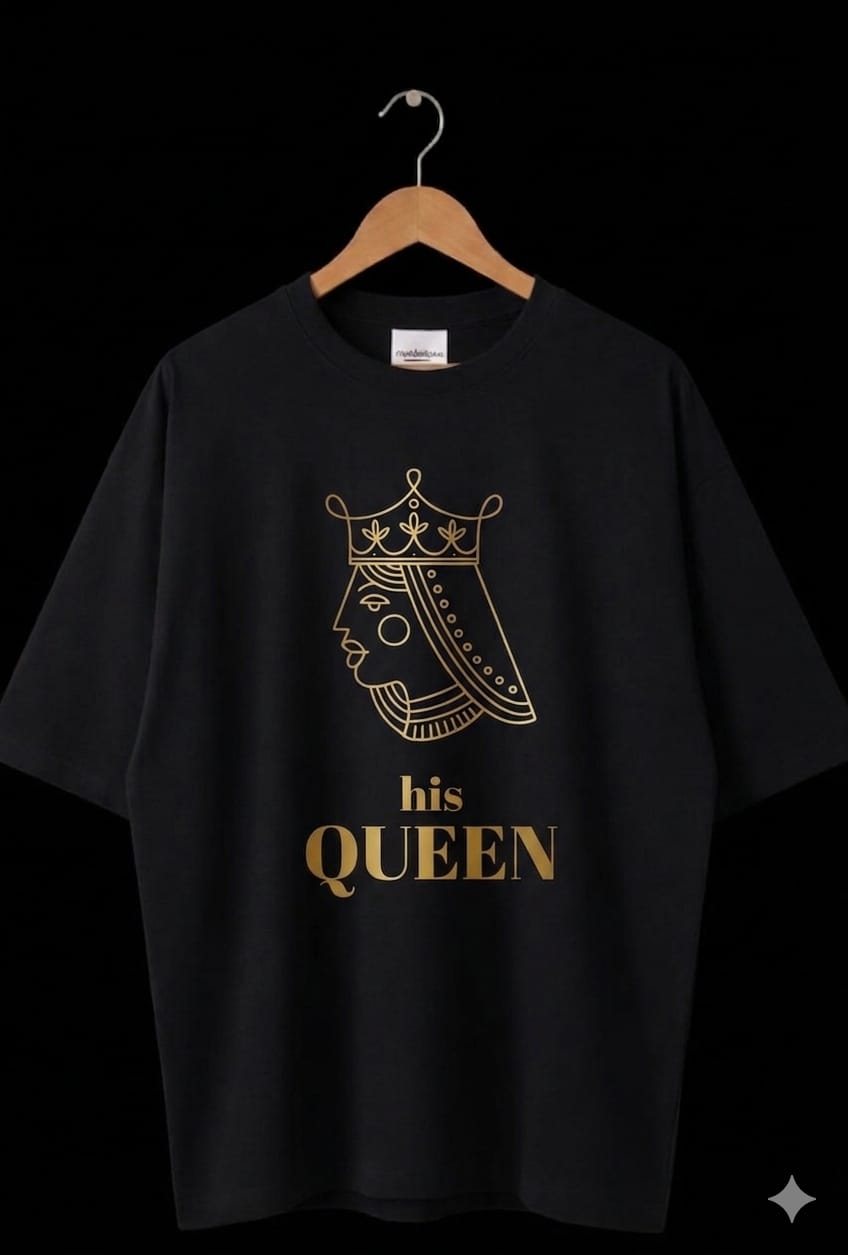 PRINTED TEE  Design 4 — Black