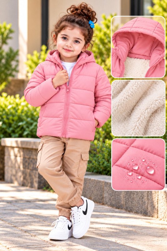 Winter Special: Premium Kids Sherpa Padding Jacket