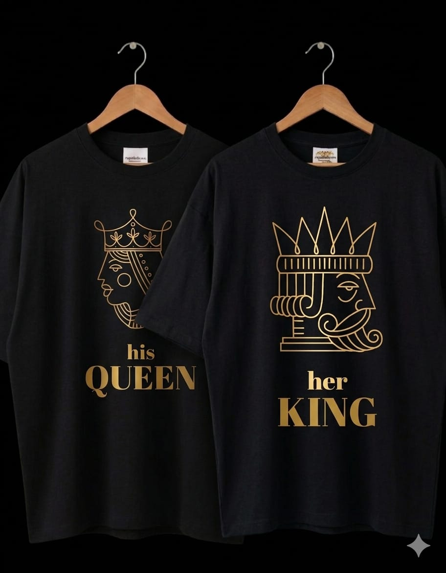 PRINTED TEE  Design 5 — Black