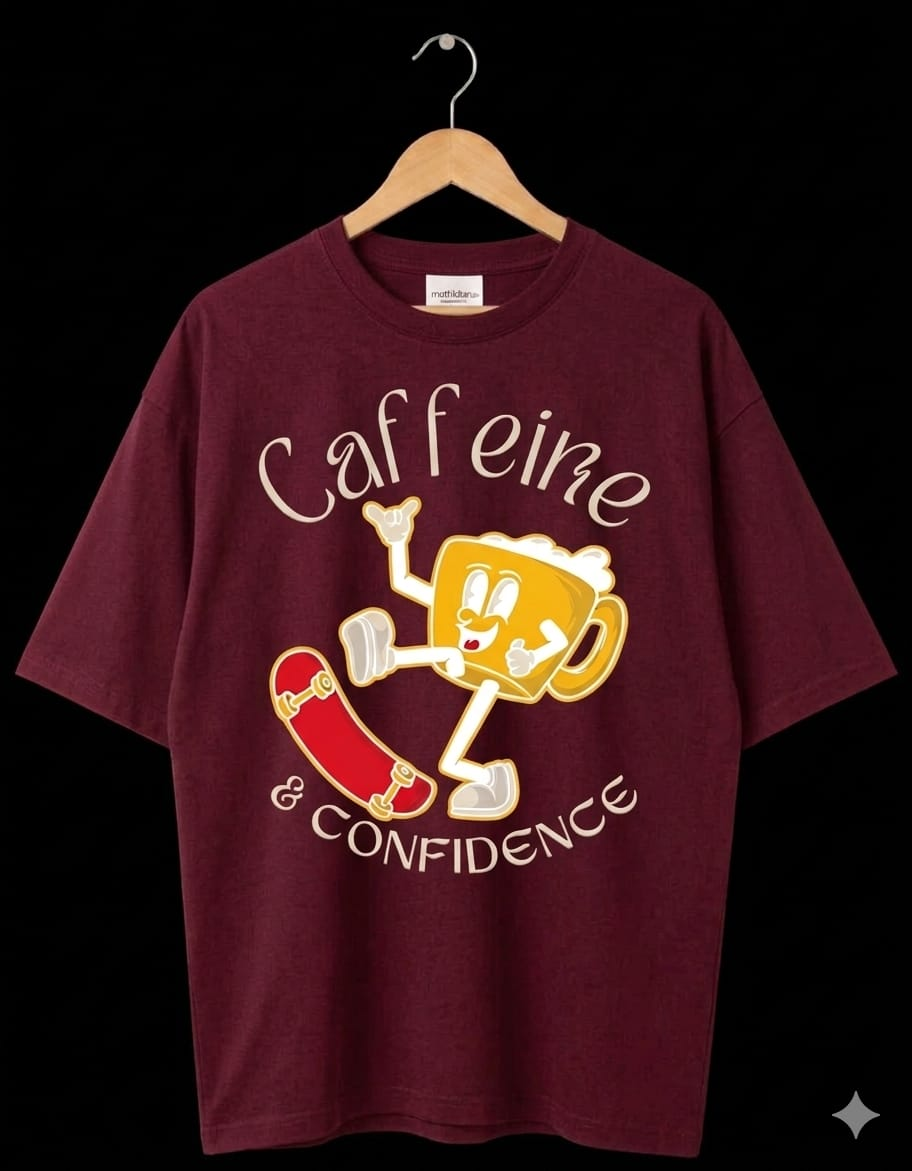 PRINTED TEE  Design 1 — Red