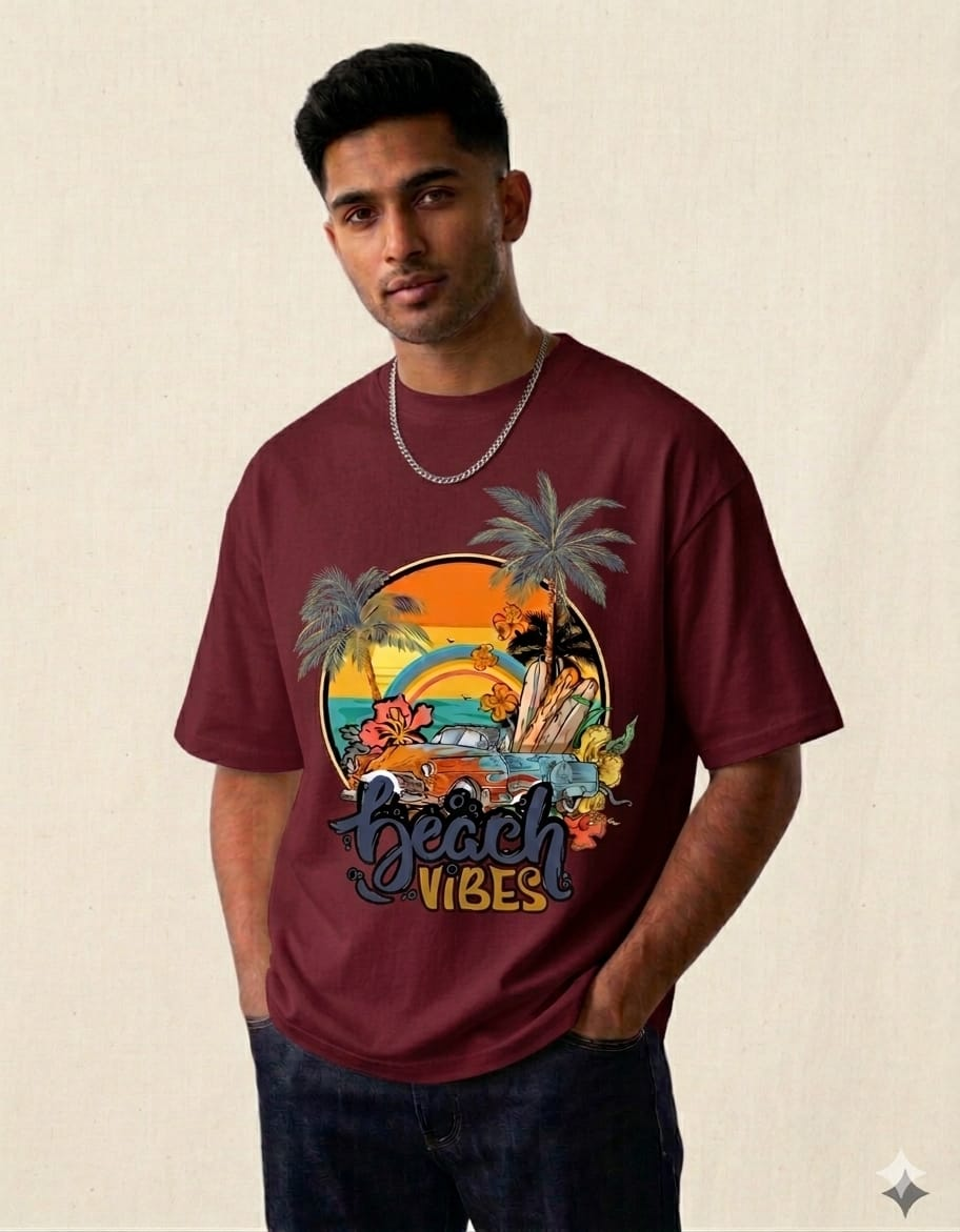 PRINTED TEE  Design 2 — Red