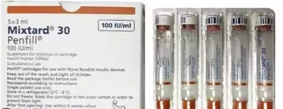 Mixtard 30 Penfill Cartridge 1 pc