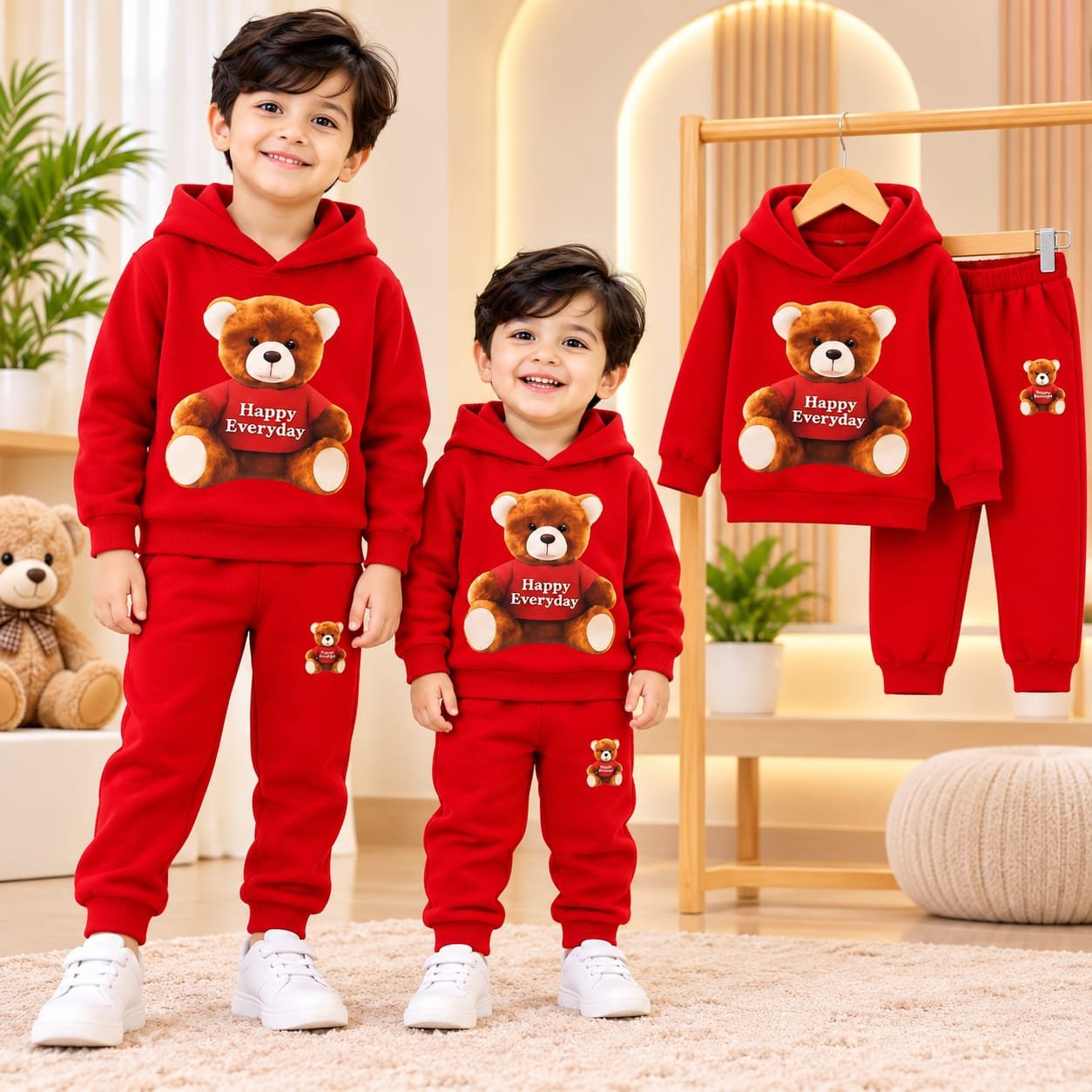Kids Stylish Hoodie Set