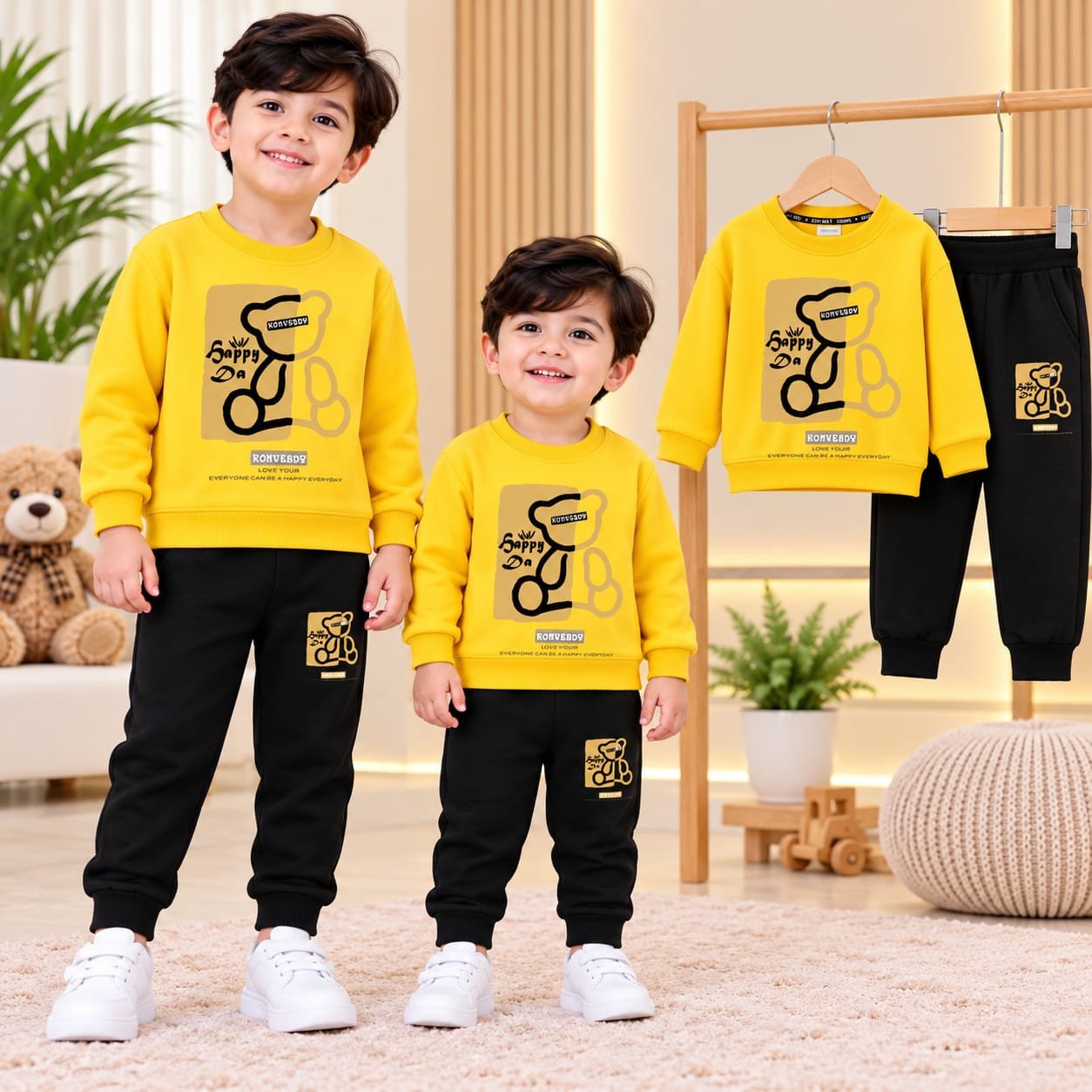 Kids Stylish Sweatshirt Set
