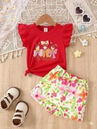 Kids Cotton TShirt and Pant Set