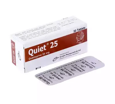 Quiet Tablet 25mg 10 tablets