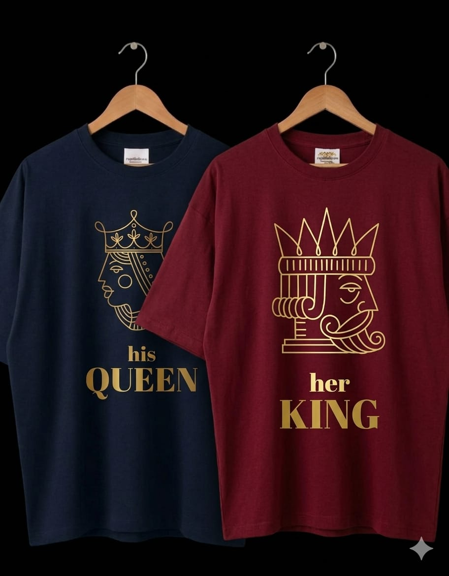 PRINTED TEE  Design 3 — Red